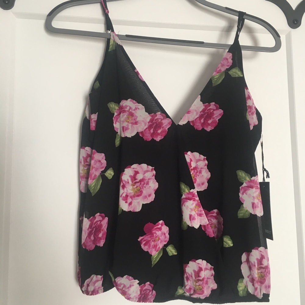 Black Chiffon Blouse